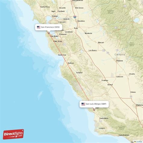 sfo to san luis obispo|Direct flights from San Francisco to San Luis Obispo